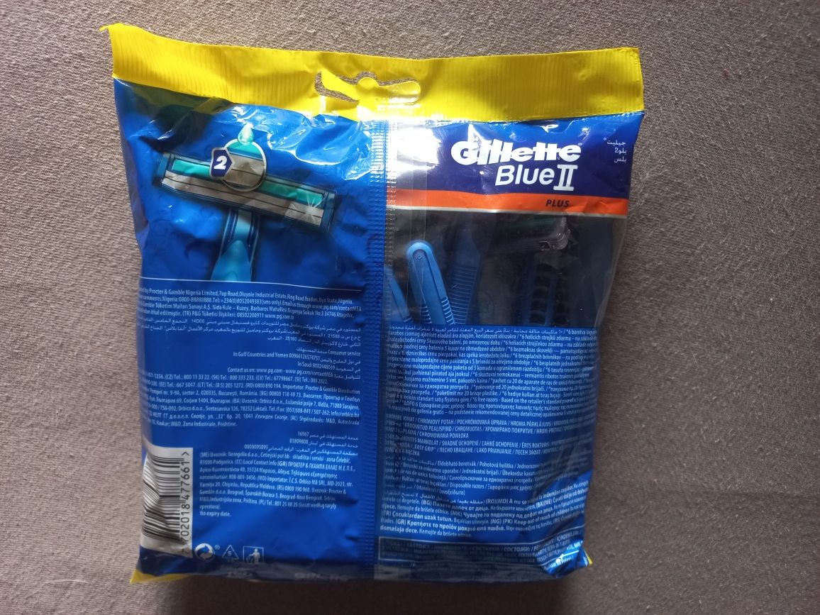 Maszynki do golenia Gillette Blue II