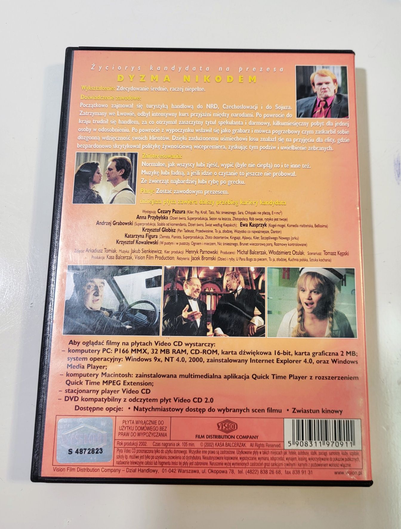 Kariera Nikosia Dyzmy Cezary Pazura film dvd