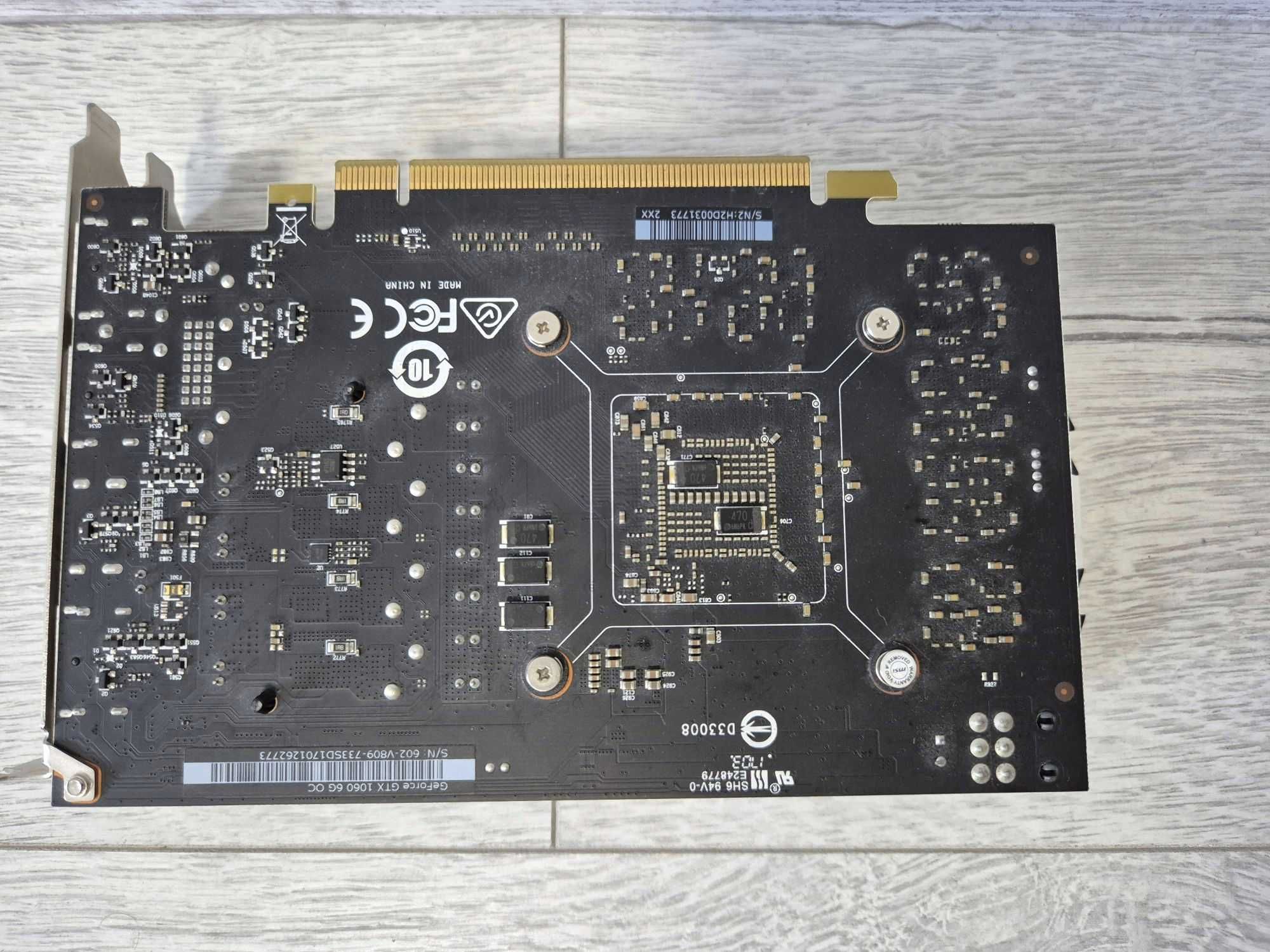проблемна відеокарта MSI GTX1060 6GB MSI. Під ремонт\відновлення.