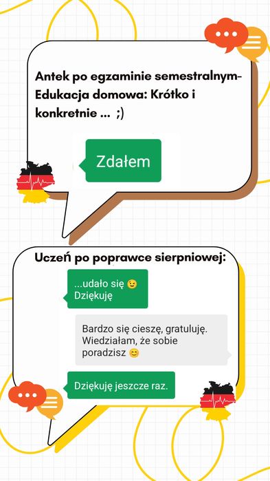 Korepetycje z niemieckiego dla Uczniów 4-8 SP i szkoły średniej