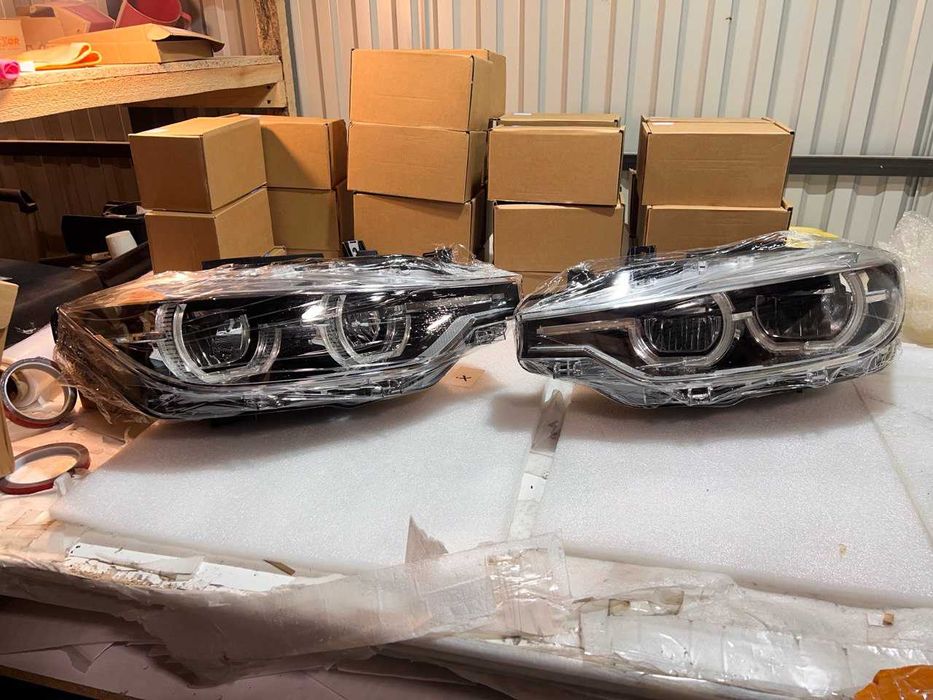 Фары bmw f30 f31 full led передні фари бмв ф30 ф31 фулл лед комплект