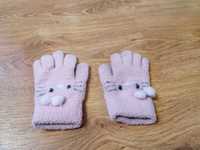 Rękawiczki pięciopalczaste dla dziewczynki