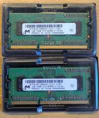Micron SODIMM DDR3 2Gb (2*1Gb) 1066MHz 8500s CL7