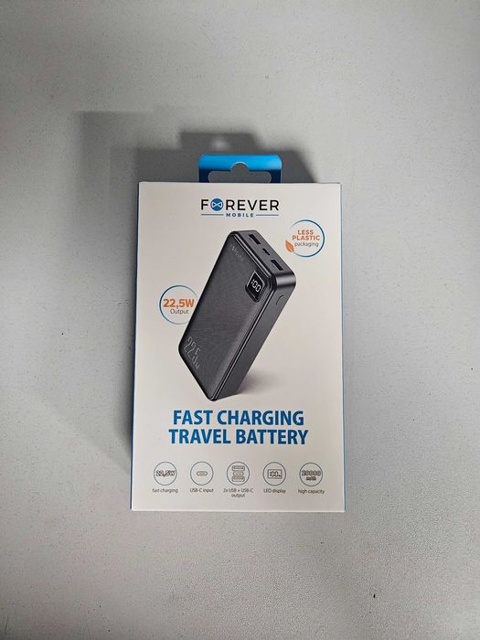 Powerbank 20000mAh 22,5w Forever Fast charging tarvel