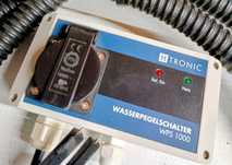 Czujnik poziomu cieczy. HTronic WPS1000. Ochrona pompy. Suchobieg.