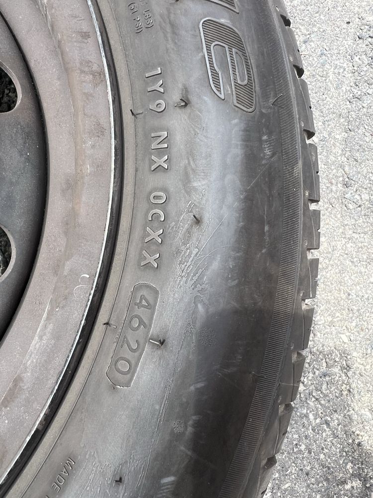Колеса 185/65/R15 4/100 в зборі з дисками до Logan,Sandero,