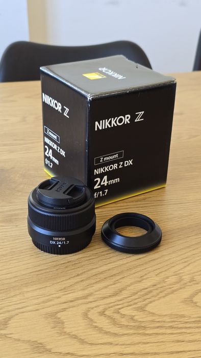 Nikkor 24mm 1.7 DX. Como nova.