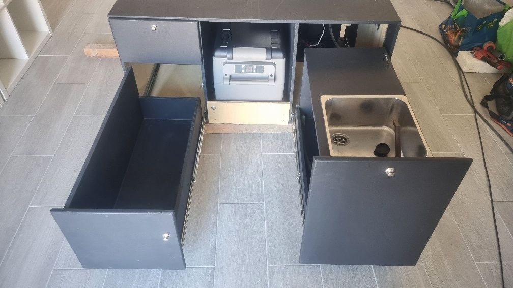 Kit campismo box campervan renault trafic