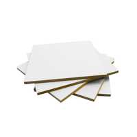 4 Placas de MDF Branco c/ 34 x 58 x 2 cm Novas (c/ Oferta)