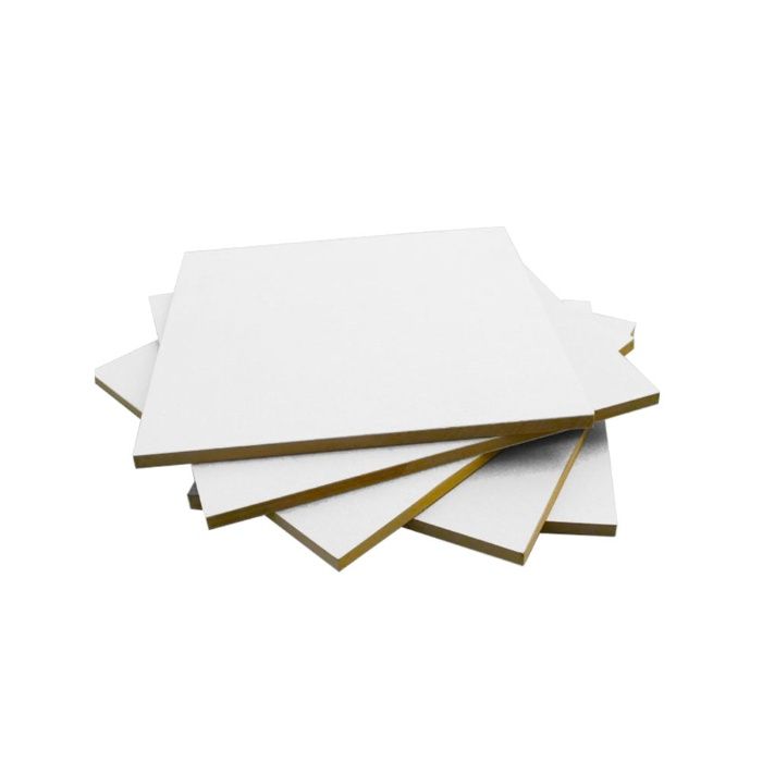 4 Placas de MDF Branco c/ 34 x 58 x 2 cm Novas (c/ Oferta)