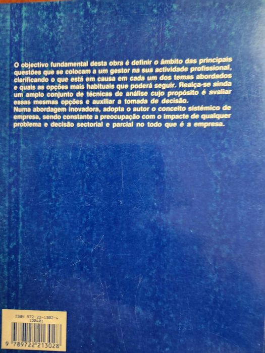 Livro de Introdução à Gestão, 10 euros