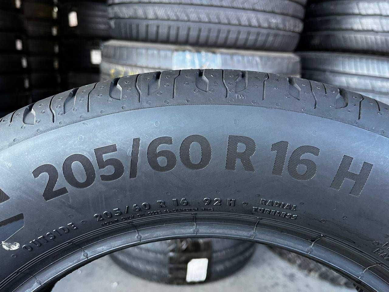 Нові шини літні 205/60 R16 CONTINENTAL ECOCONTACT 6 2024р