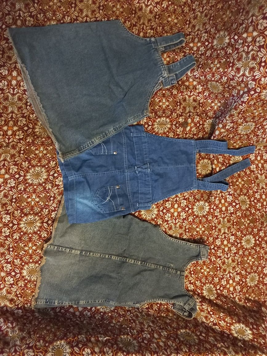 Плаття, джинсовий сарафан, джинси для дівчинки розмір 92