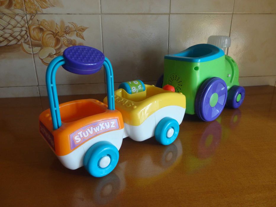 Comboio a pilhas para criança