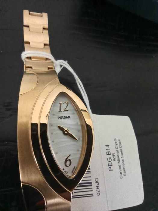 Relógio de Pulso de Senhora (Pulsar PEG B14, Novo e Original)