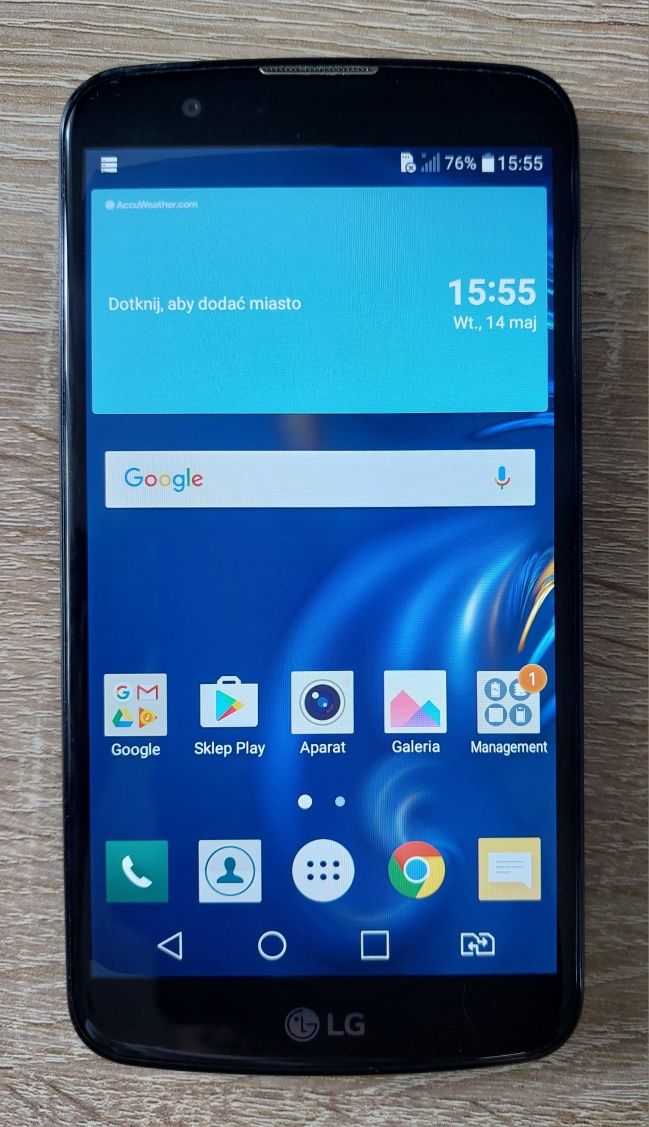 Telefon LG K10 LTE niebieski