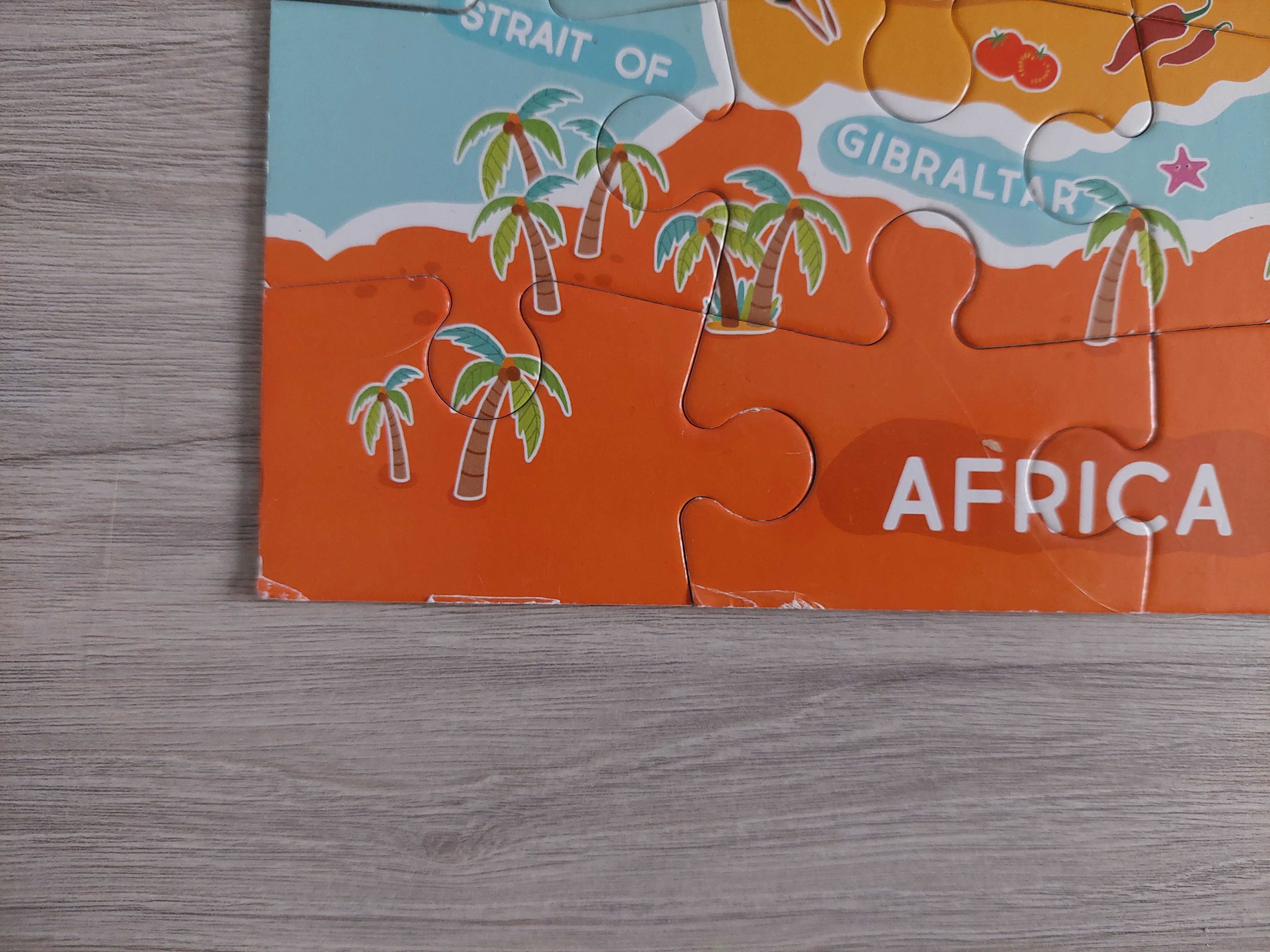 DODO Puzzle Mapa Europy 100 el Duże
