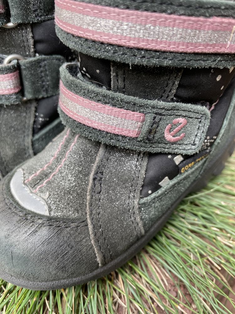 Ecco gore tex buty zimowe śniegowce 22