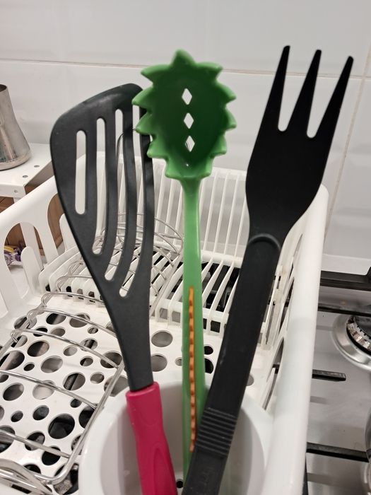 Suszarki do naczyn IKEA + 3x przybory kuchenne