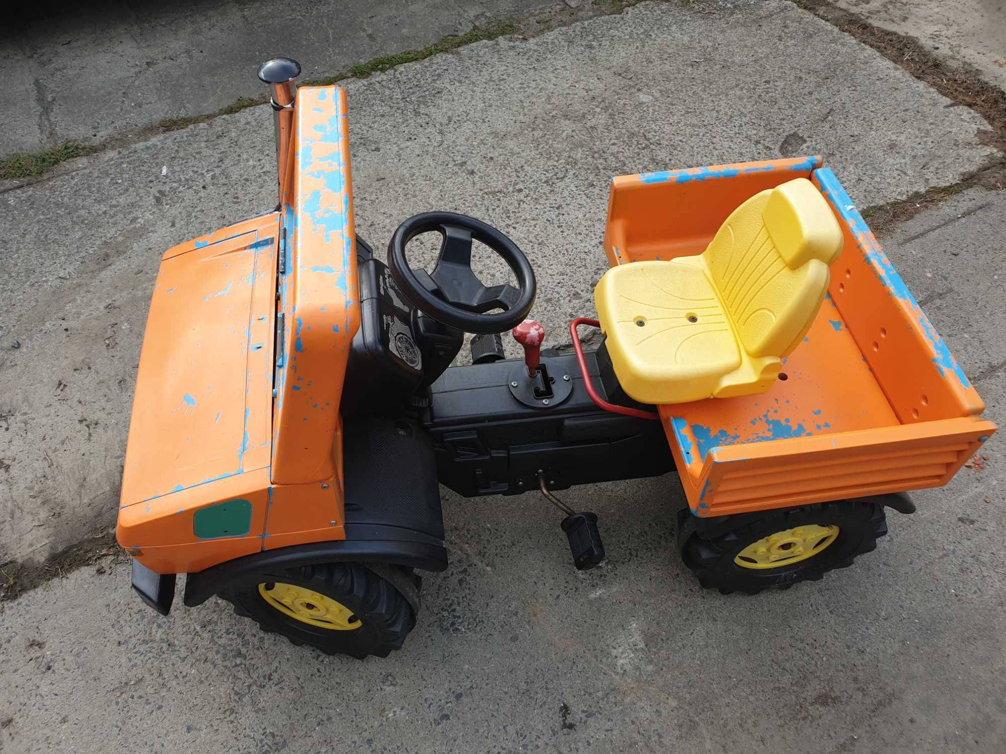 ROLLY TOYS MB UNIMOG pojazd na pedały
