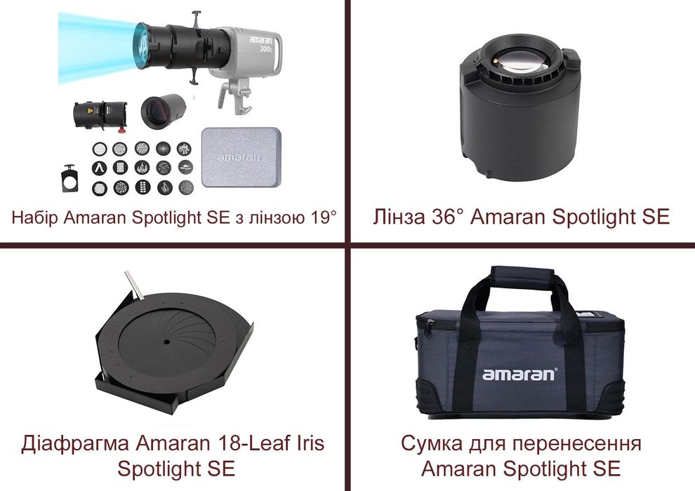 Aputure LS300X, трубки,кейс Aputure Infinibar,Amaran 300C,Spotlight SE