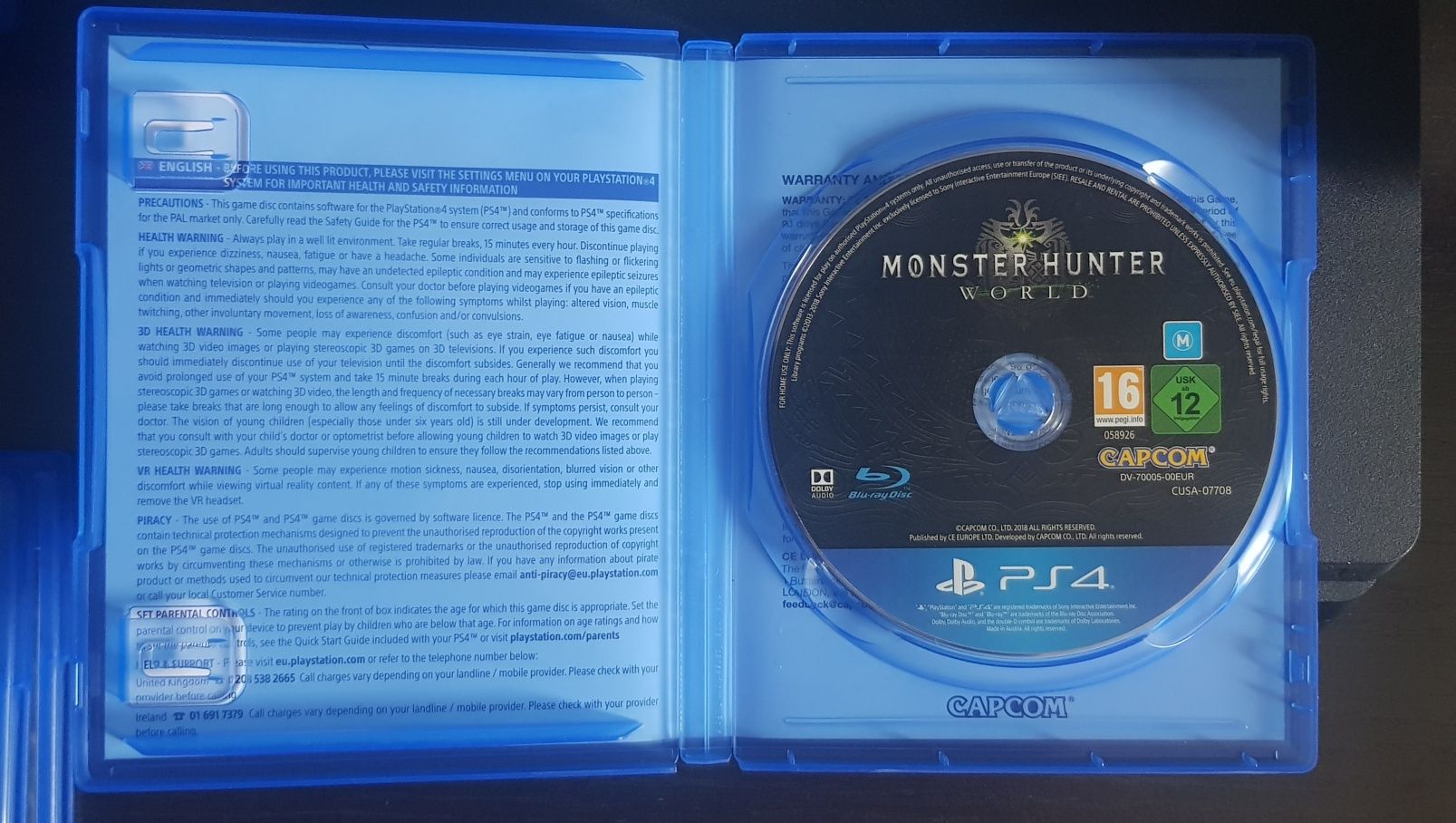 Monster hunter world ps4