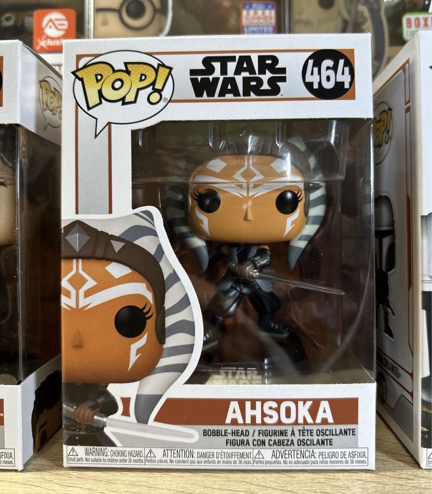 Funko Pop Mandalorian Star Wars Фанко Поп Мандалорец Асока