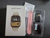 Nowy smartwatch różowy prezent komunia