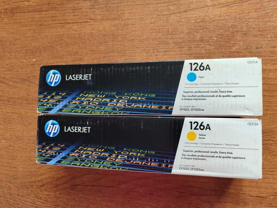 Картриджі до HP 126a (ce311a, ce312a)