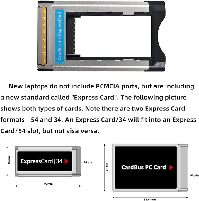 express card konwerter adapter karty do laptopa VV