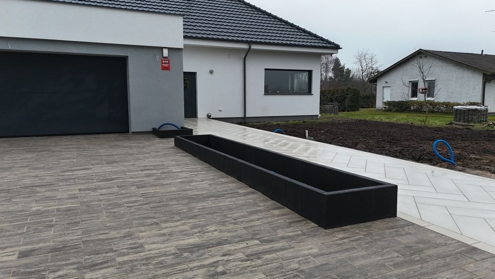 Układanie kostki brukowej taras drenaż parking usługi brukarskie
