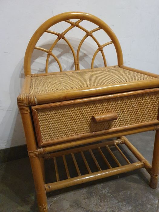 Szafka nocna bambusowa