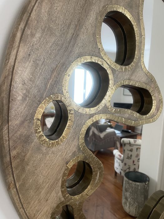 Espelho redondo 90cm diâmetro