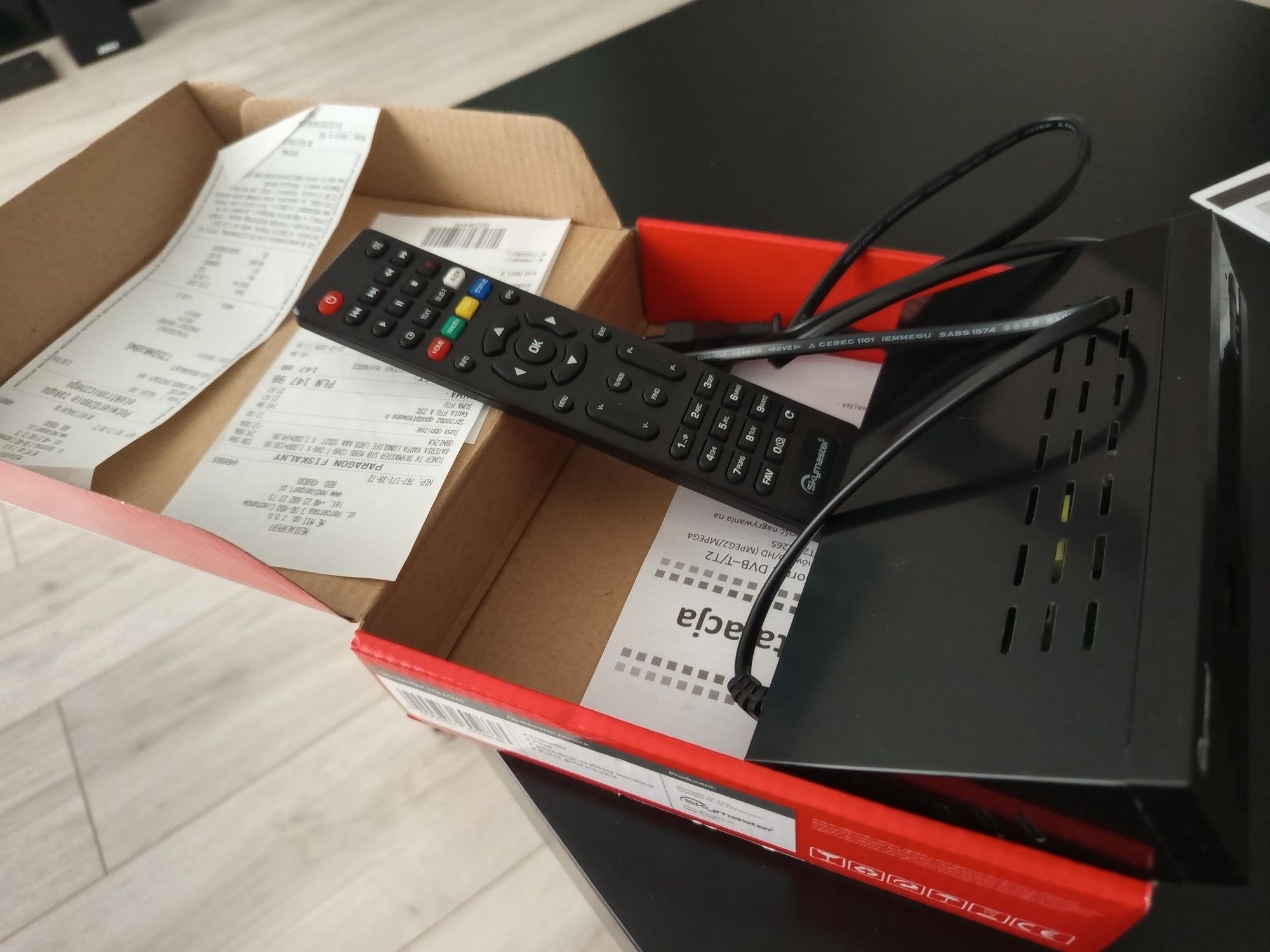 Dekoder DVB-T2 Nowy z gwarancją