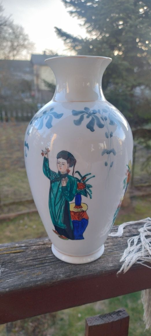 Chiński wazon porcelana