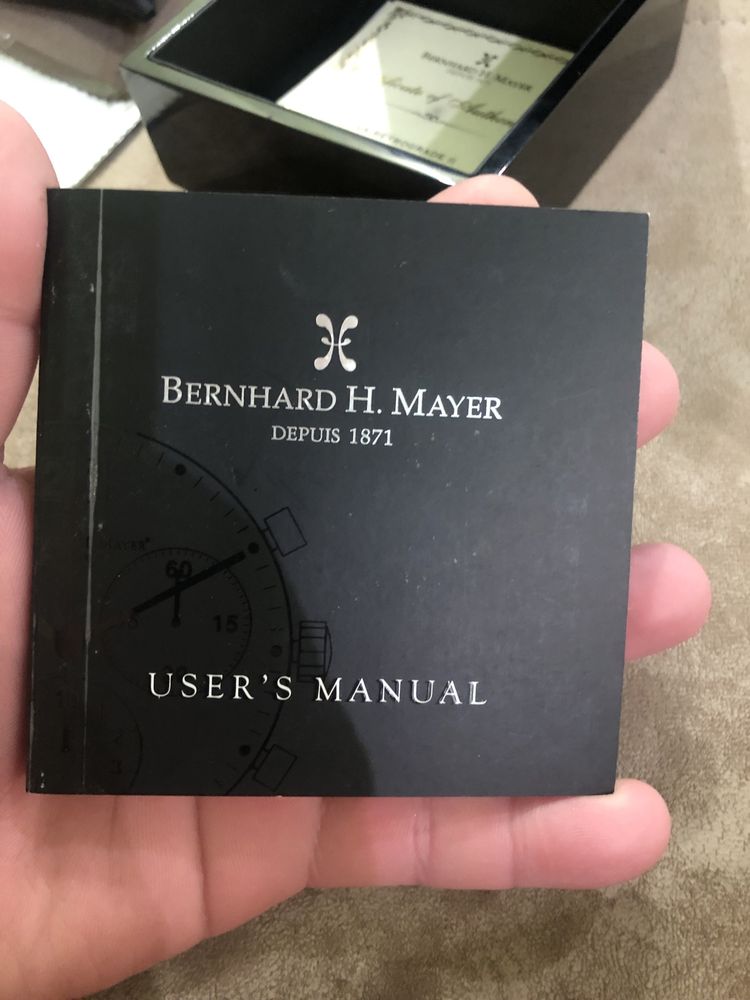 Годинник Bernhard H. Mayer