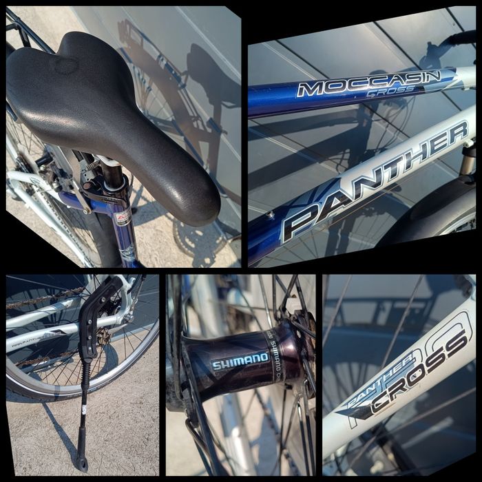 Rower Damka 28 PANTHER Cross PRO German Damski ALU SHIMANO 3X8 Wysyłka