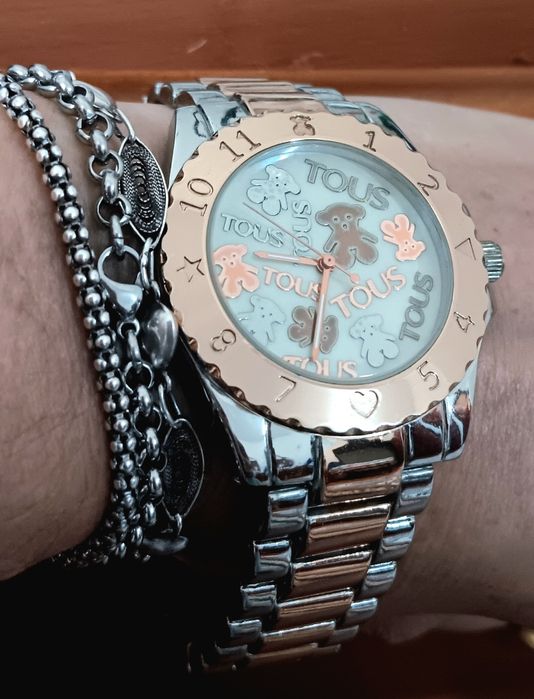 Anel aliança relogio material   aço novos