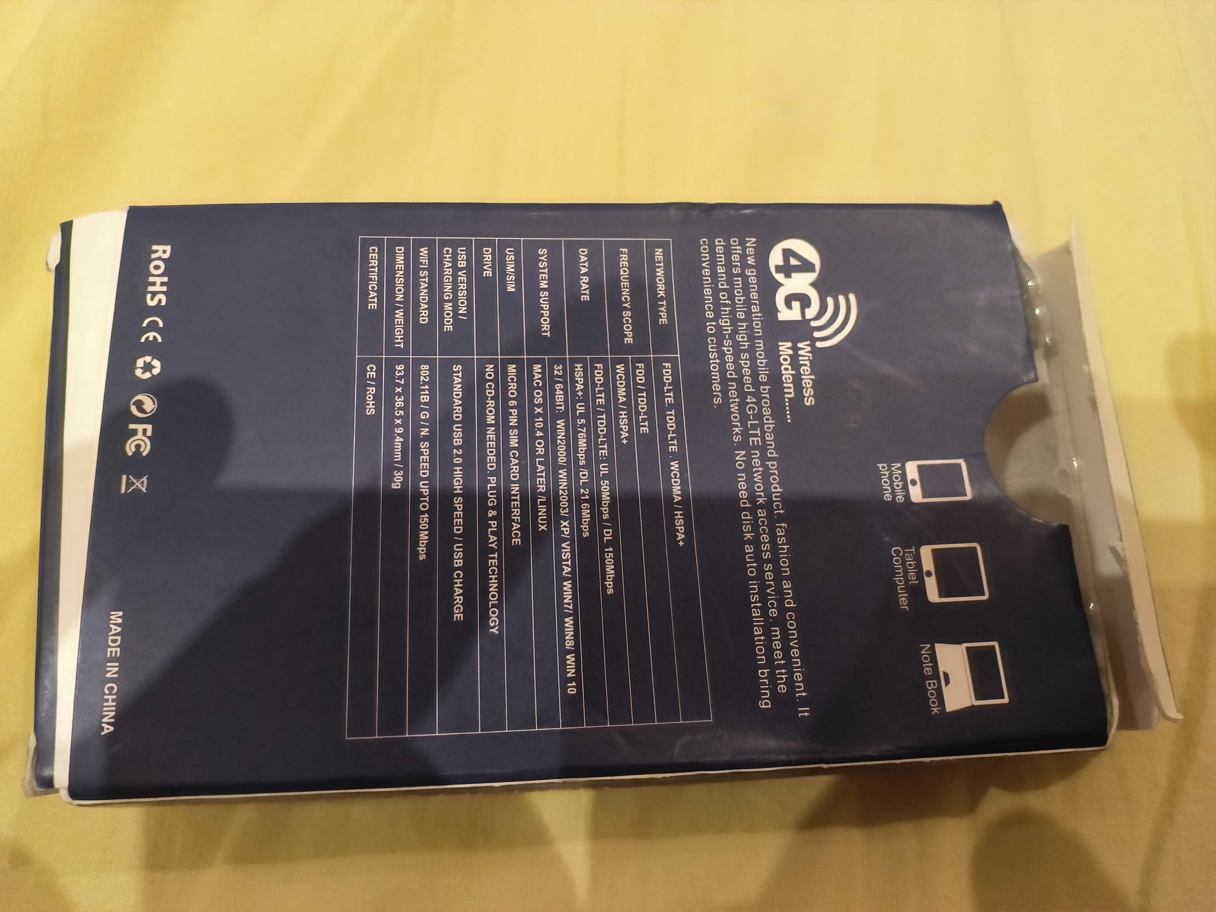 4G WiFi модем роутер