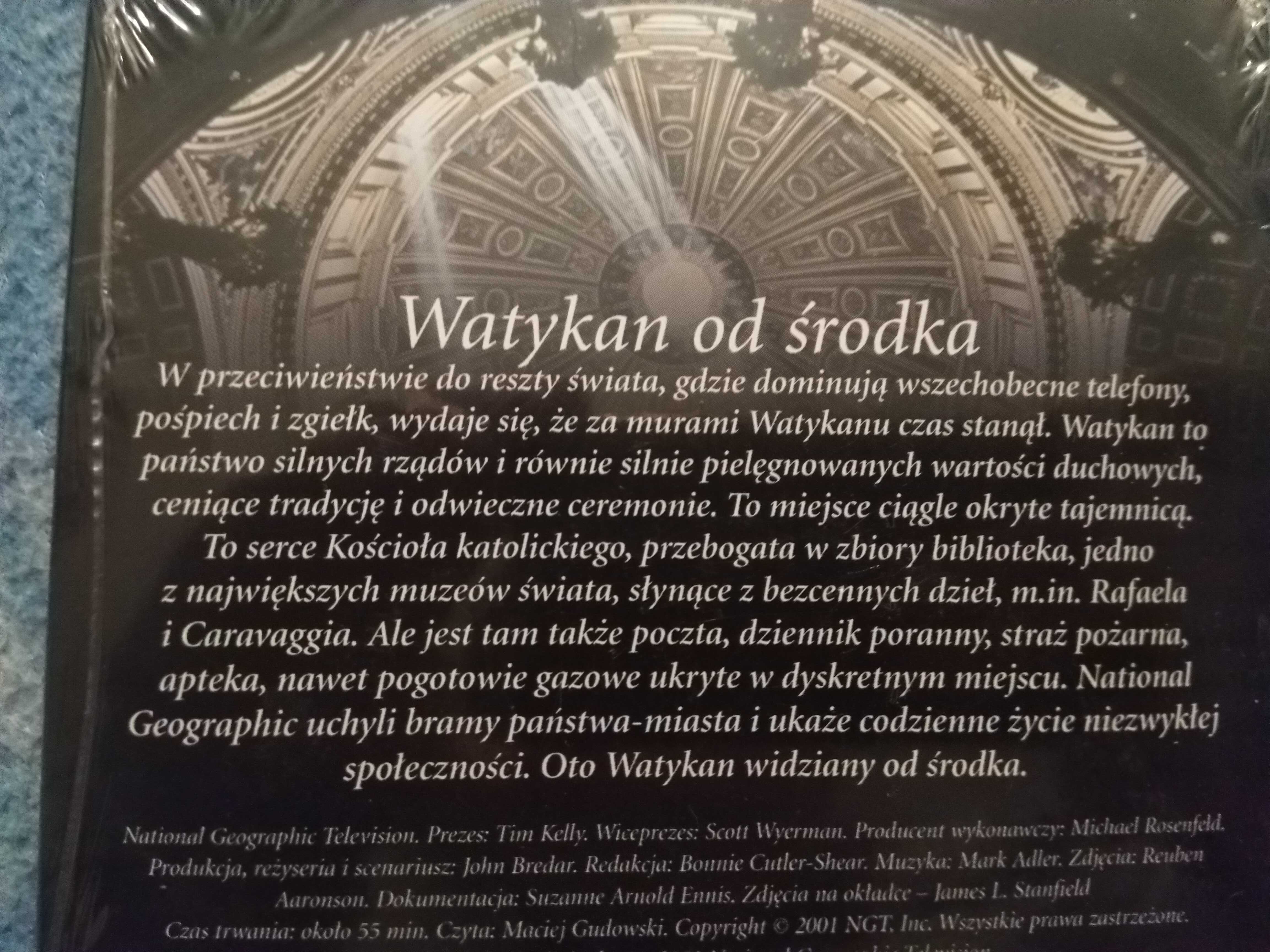 Watykan od srodka - nowa płyta dvd Jan Paweł II
