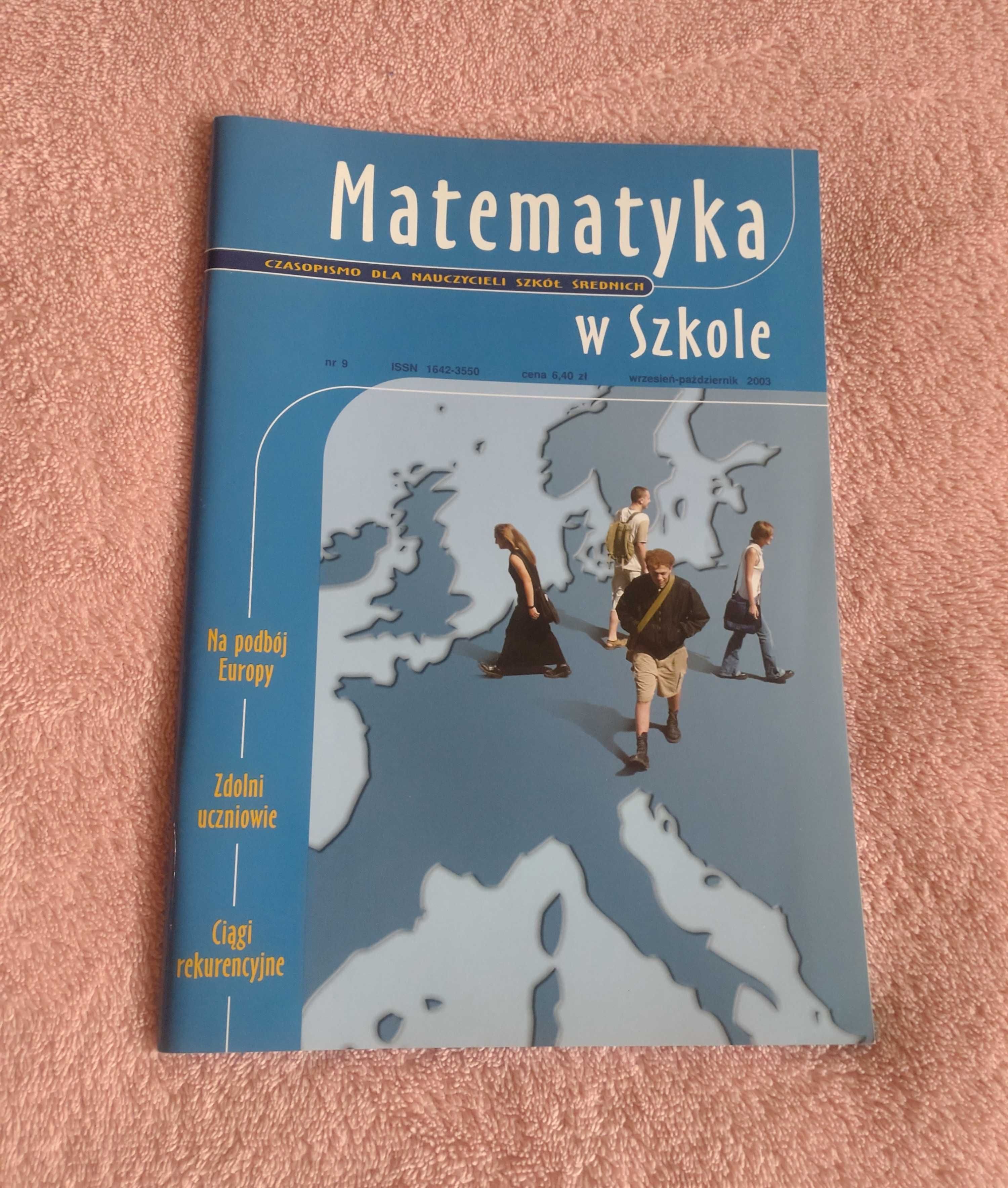 Czasopismo Matematyka w szkole 2003