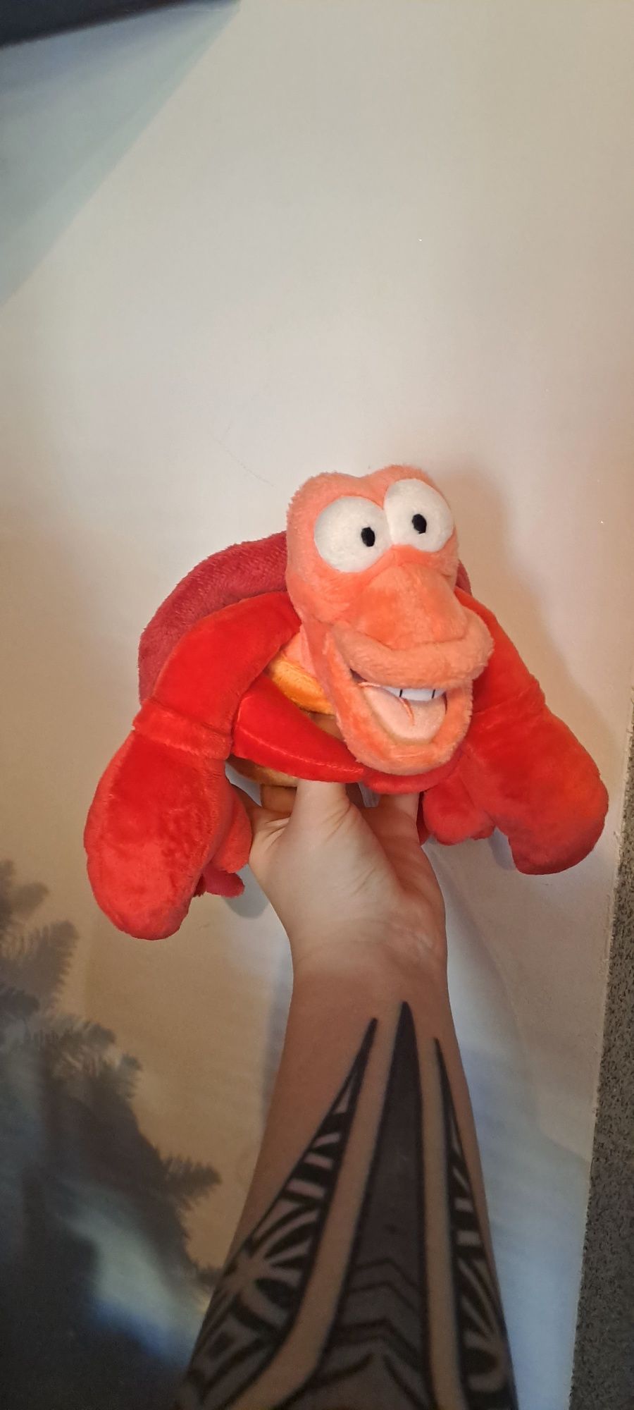 Krab Sebastian Mała Syrenka Ariel Arielka Disney Store pieczątka
