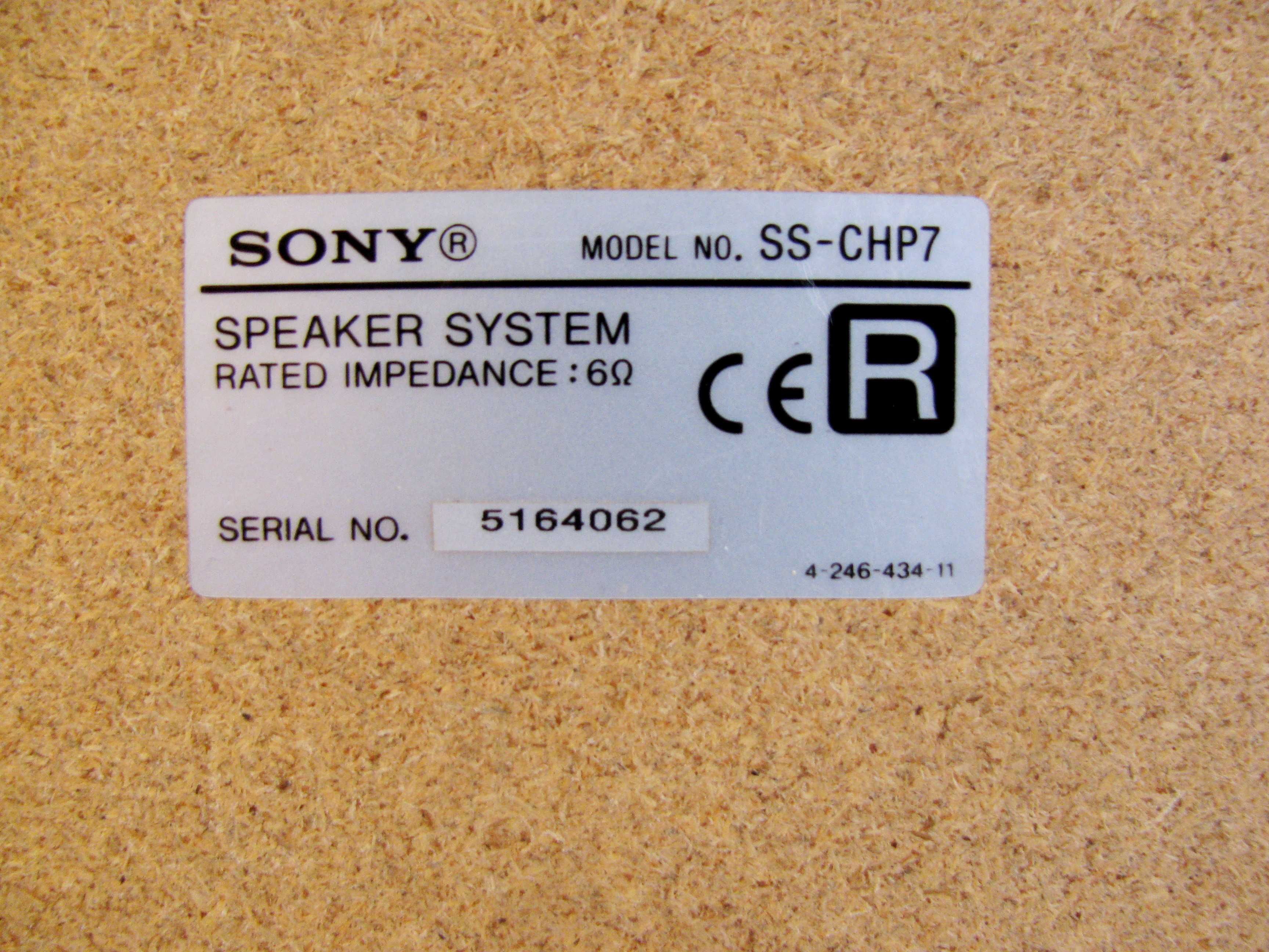 Kolumny Głośniki Sony SS-CHP7