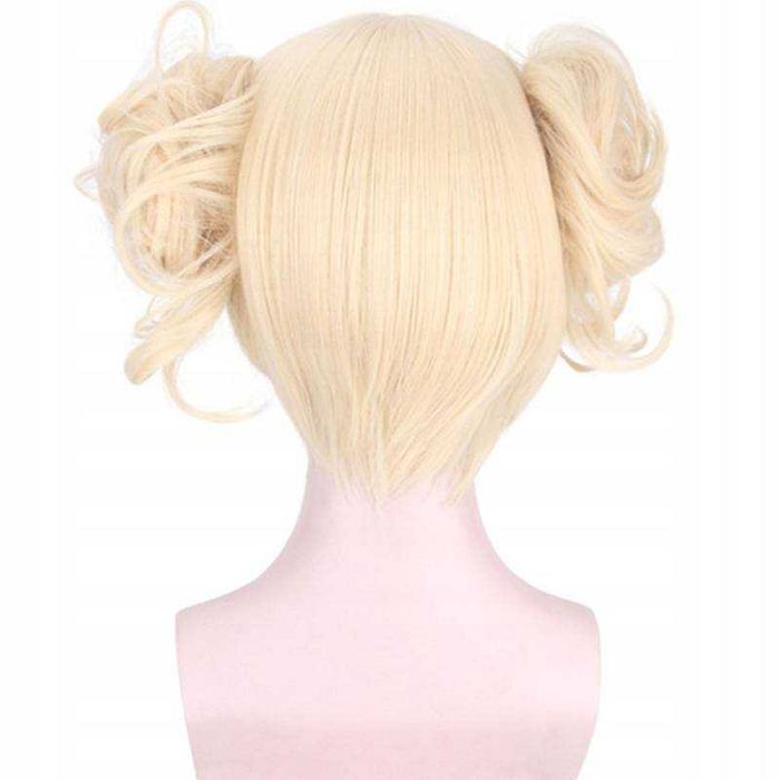 PERUKA blond ANIME cosplay Himiko Toga MANGA My Hero Academia