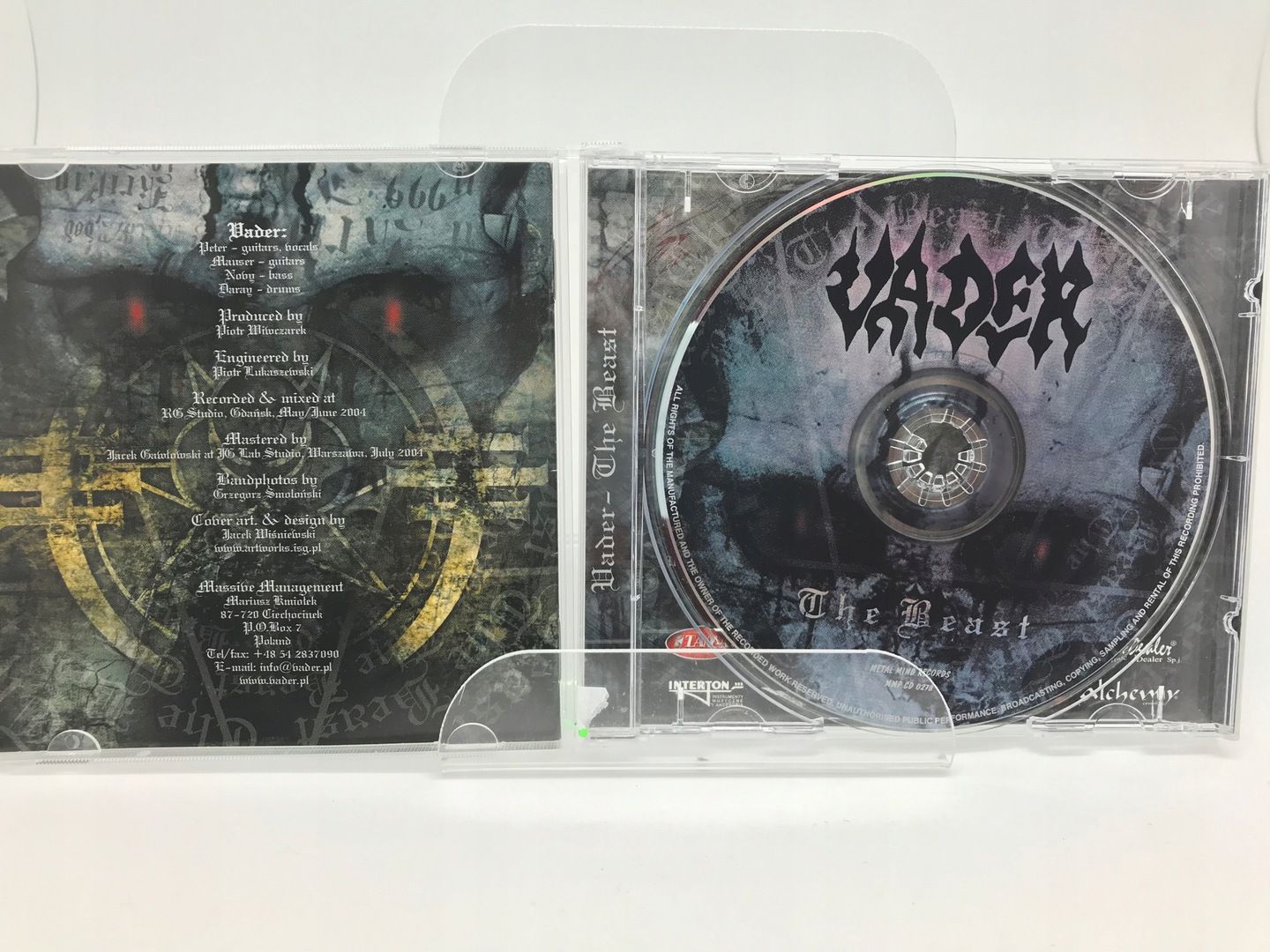 cd - vader - the beast