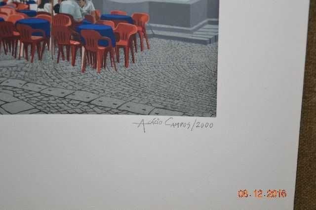 Serigrafia de Acácio Campos