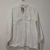 НОВАЯ рубашка белая плотный хлопок Fashion Gate нарядная матроска моря