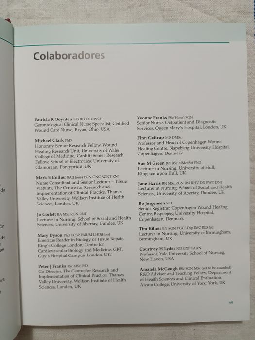 Livro "Prevenção e Tratamento de Úlceras de Pressão"
Mai