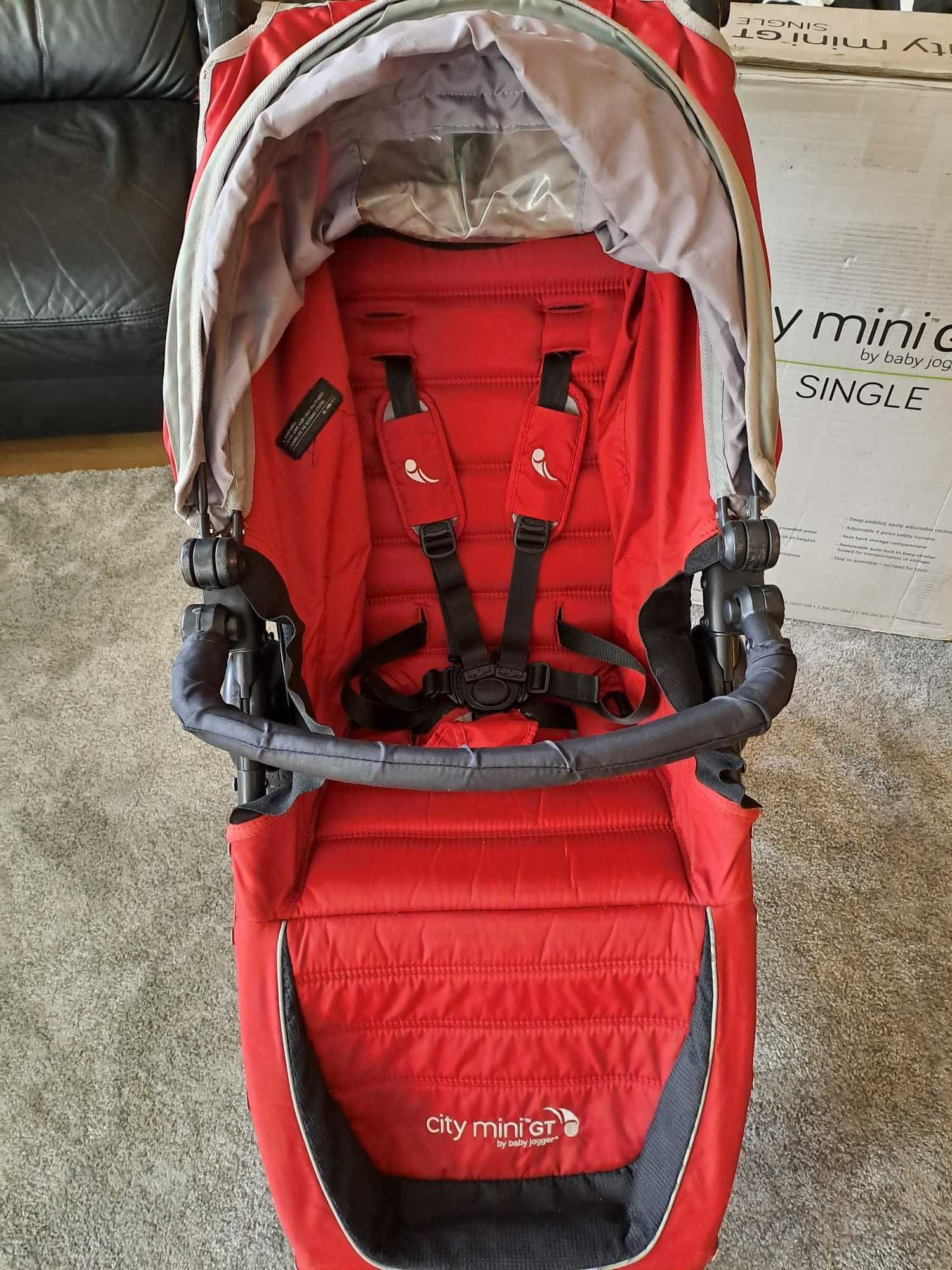 Wózek spacerówka Baby Jogger City Mini GT + pałąk + śpiworek