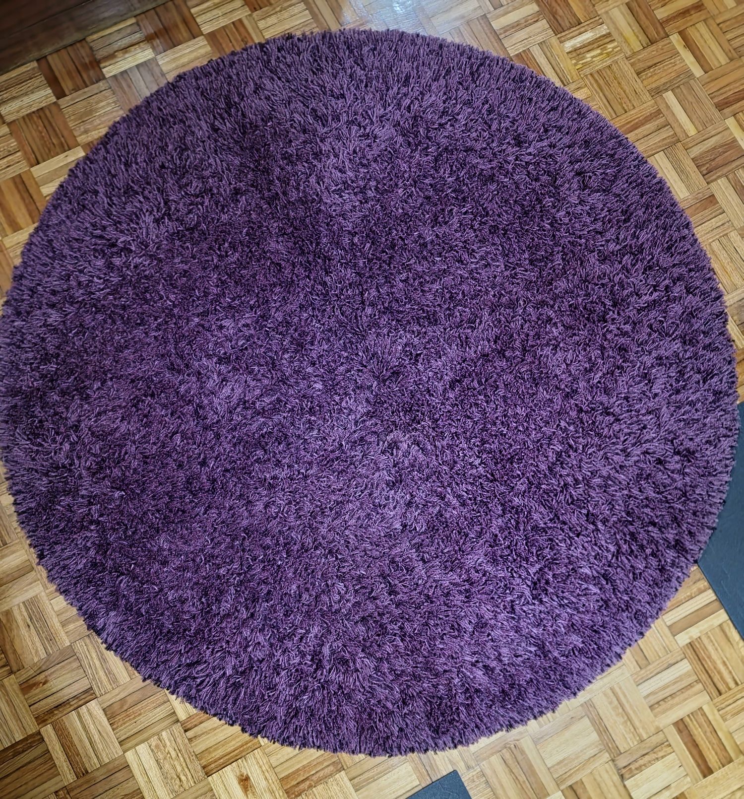Tapete redondo Roxo 160cm diâmetro